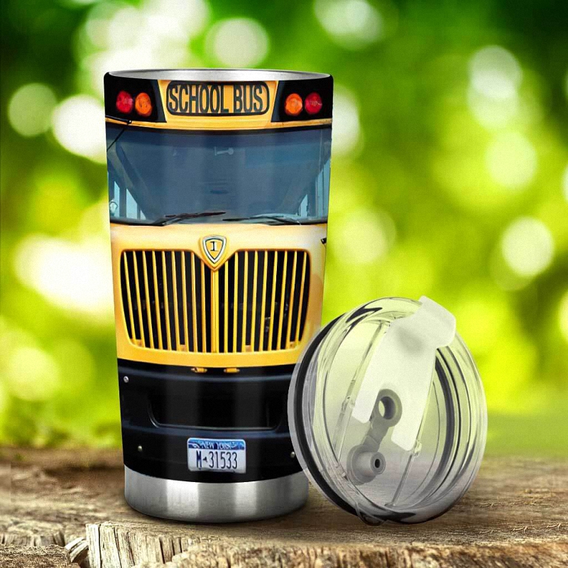 Love My Bus Drivers Tumbler 1