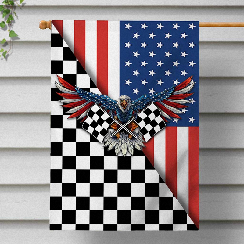 hue801 racing house flag racing house flag - Racing House Flag