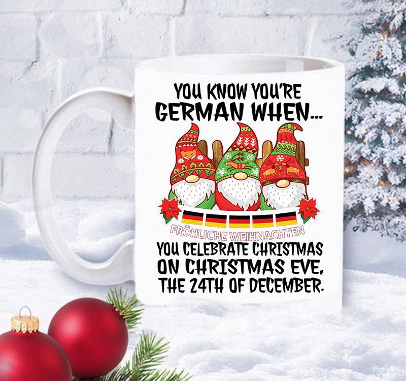 German Christmas 24th Mug 1