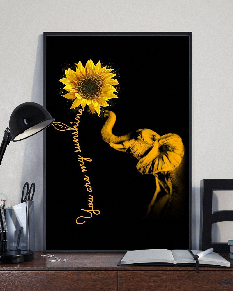 Sunflower You Are My Sunshine Elephant 1