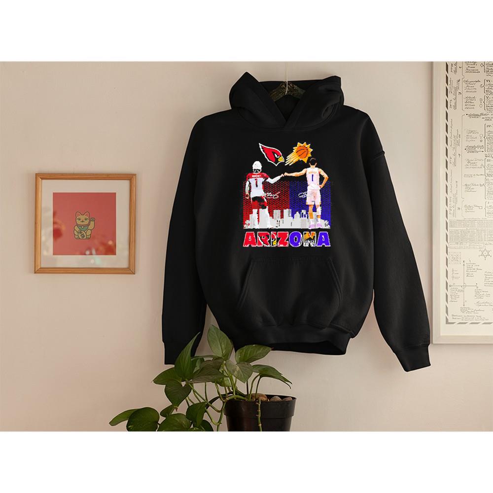 ARIZONA Kyler Murray Arizona Cardinals and Devin Booker Phoenix Suns signatures shirt 1 Clothing