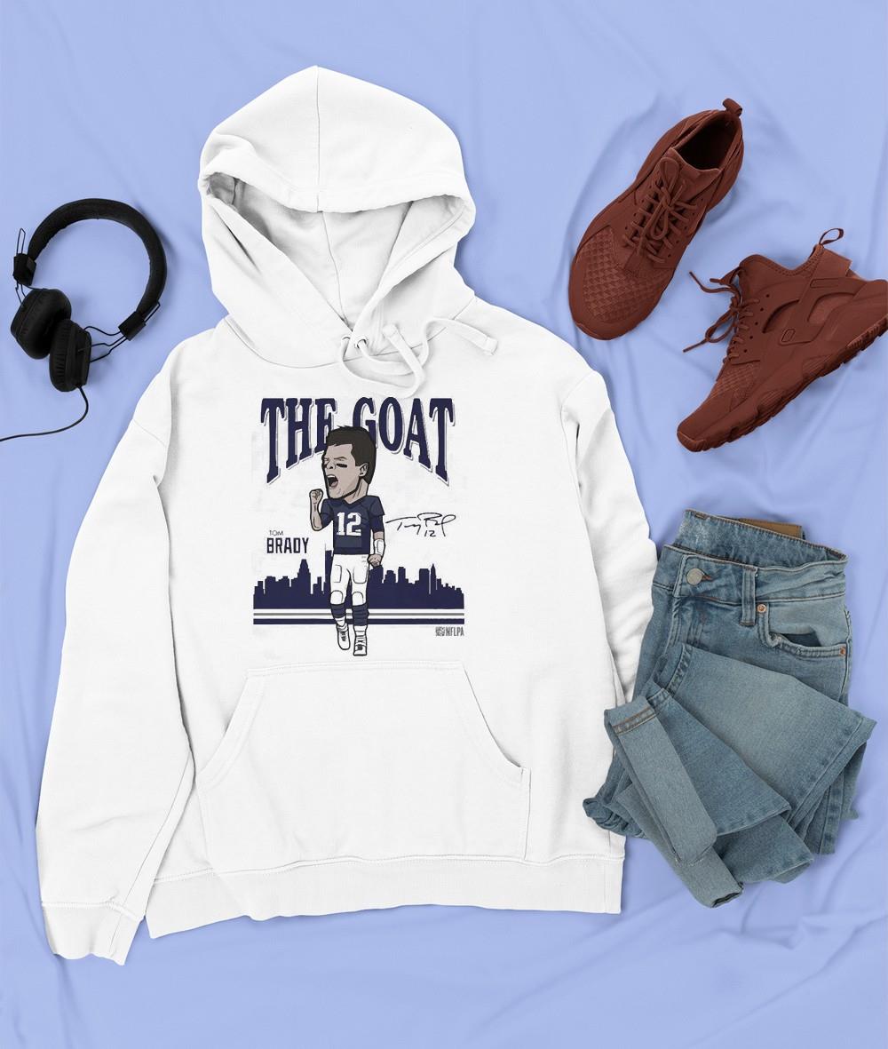 hue902 tom brady new england football the goat signature shirt hoodie - Tom Brady New England Football The Goat Signature Shirt