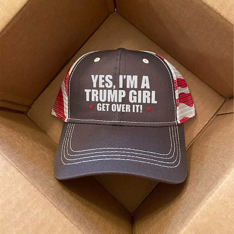 Trump Girl Patriotic Hat 1