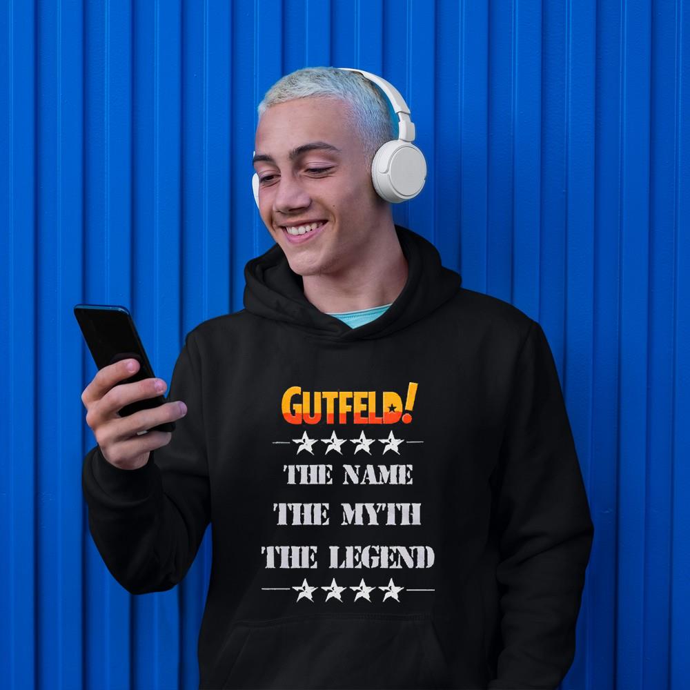 Gutfeld the name the myth the legend shirt 1