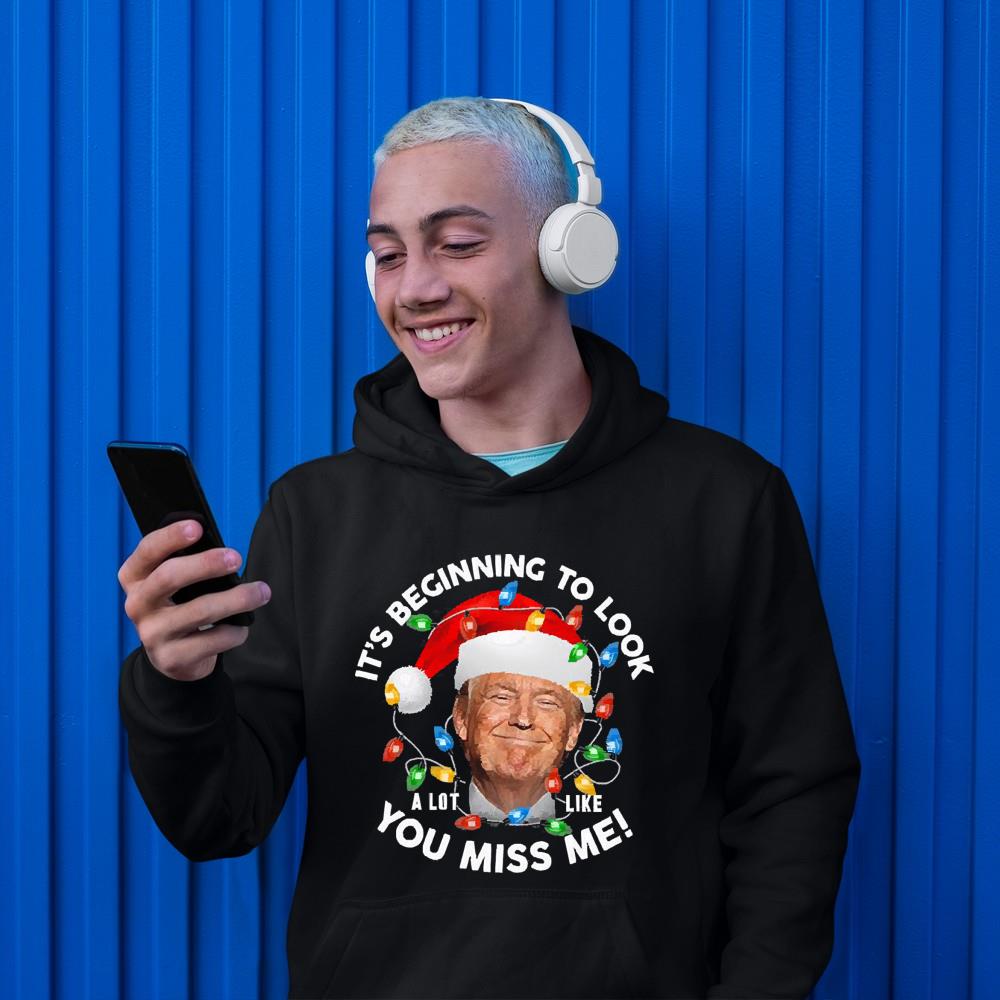 It’s Beginning To Look A Lot Like You Miss Me Trump Christmas Shirt 1 Marvelcomicsteeshirt News
