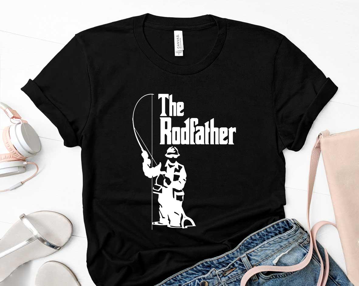 The RodFather Fishing Father Day Shirt 13 Father's Day