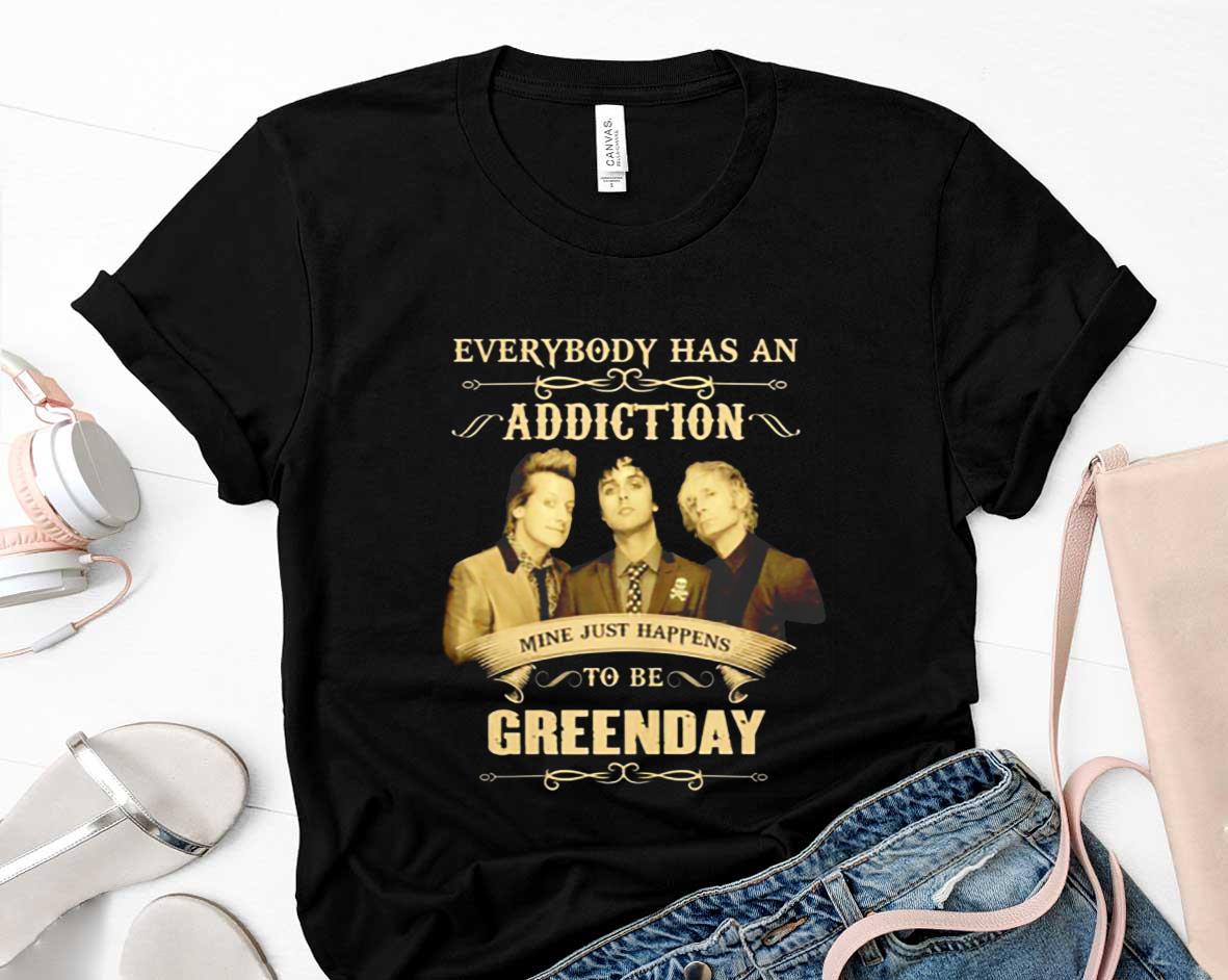 Everybody has an addiction mine just happens to be Greenday shirt 3 Metallicatee News