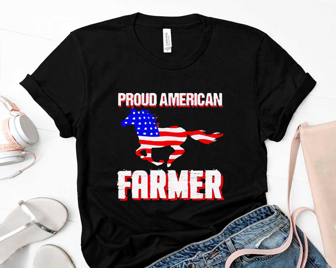 Horse Proud American Farmer shirt 5 Metallicatee News