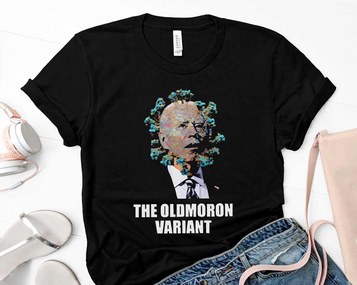 Joe Biden Covid the old moron variant shirt 2 Aquamanshirt News