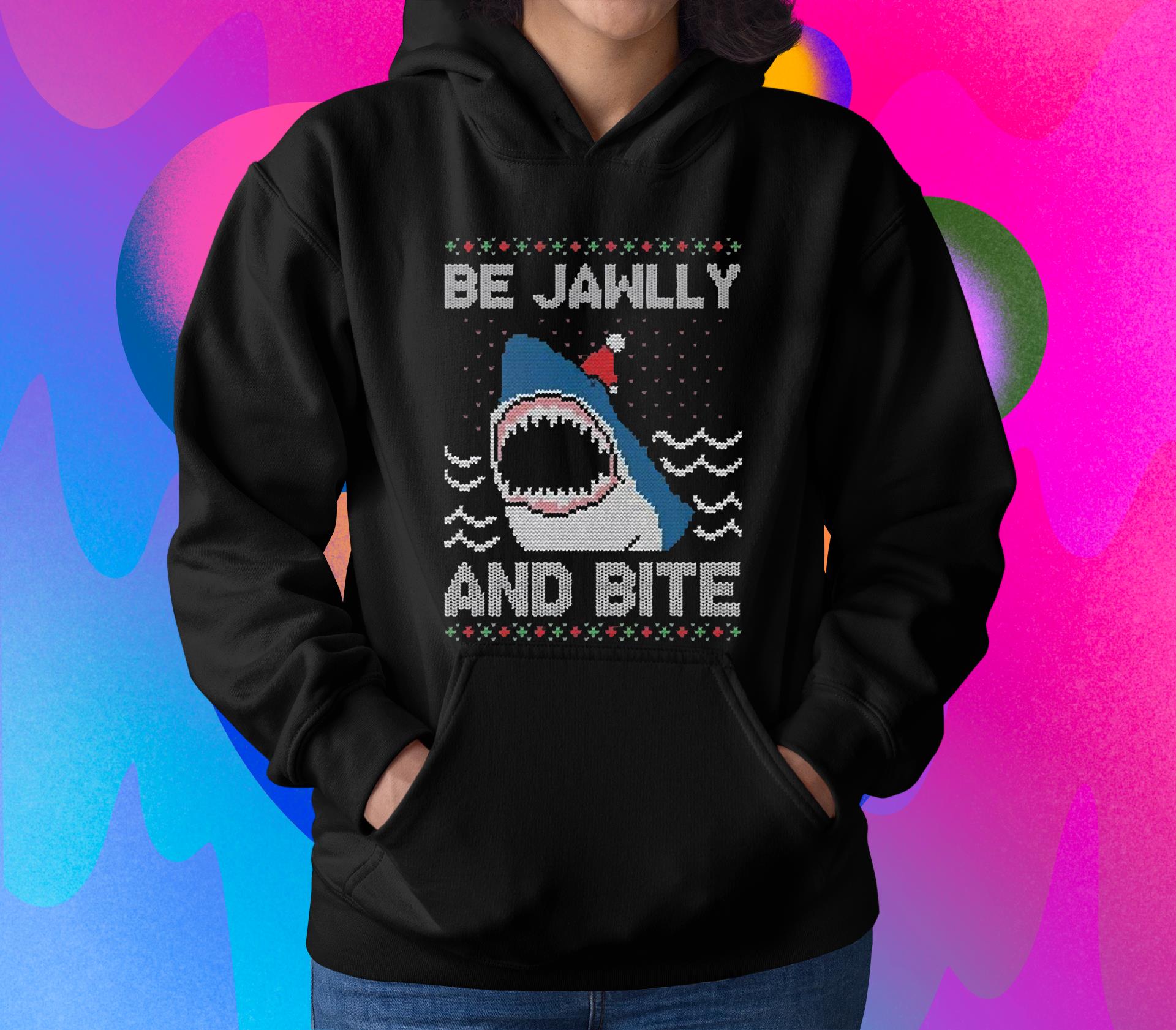 Dp Shark Be Jawlly And Bite Christmas The Jaw Movie Knit Pattern Ugly 2022 Shirt 82 nurseteeshirt News