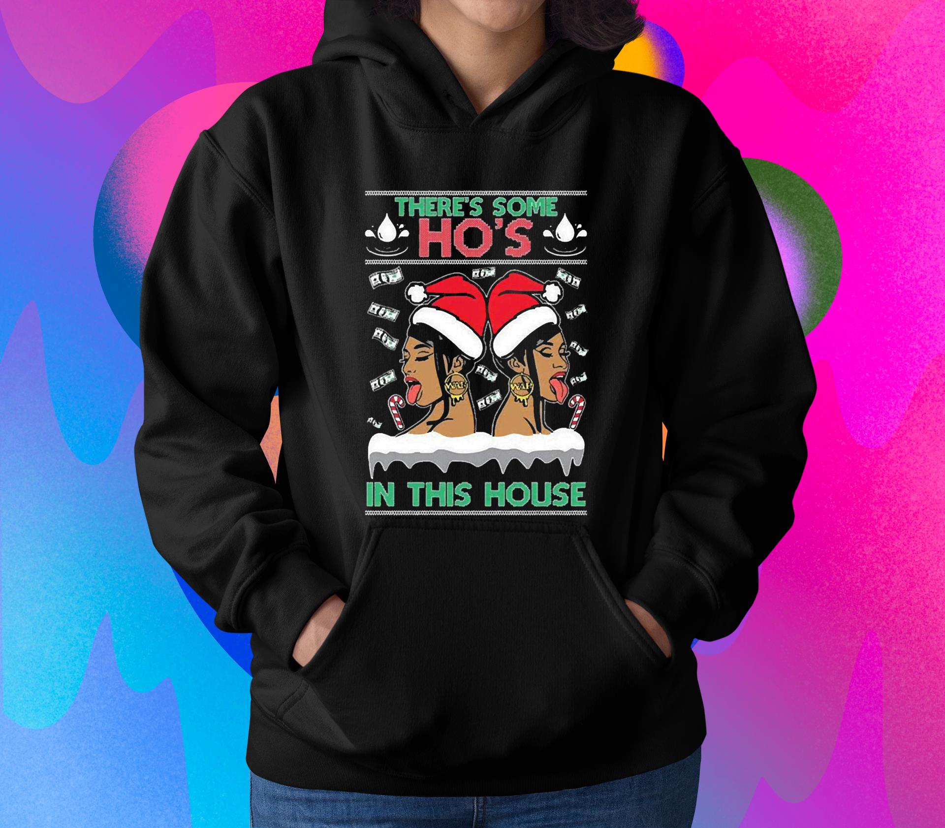 Dp Wap There’s Some Hos In This House Ugly Christmas 2022 Shirt 81 nurseteeshirt News