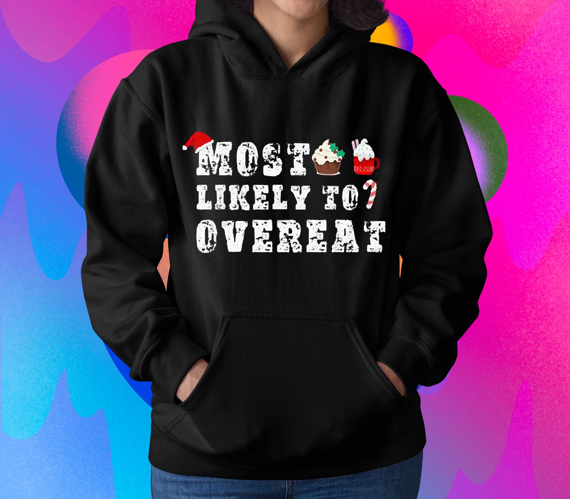 Likely To Overeat Christmas Couples Matching Cute 2022 Shirt 1 Gameofthronesteeshirt News