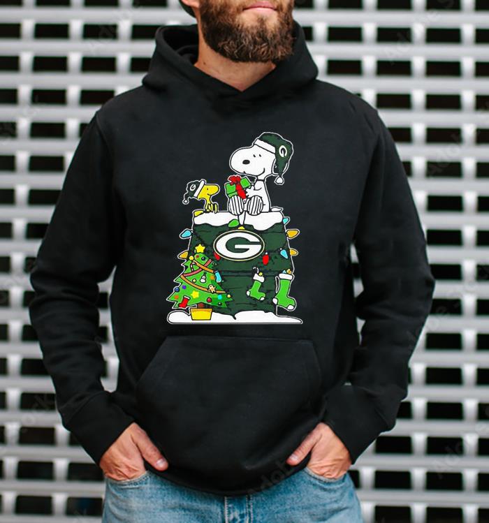 NFL Green Bay Packers Snoopy And Woodstock Christmas Shirt 69 nurseteeshirt News