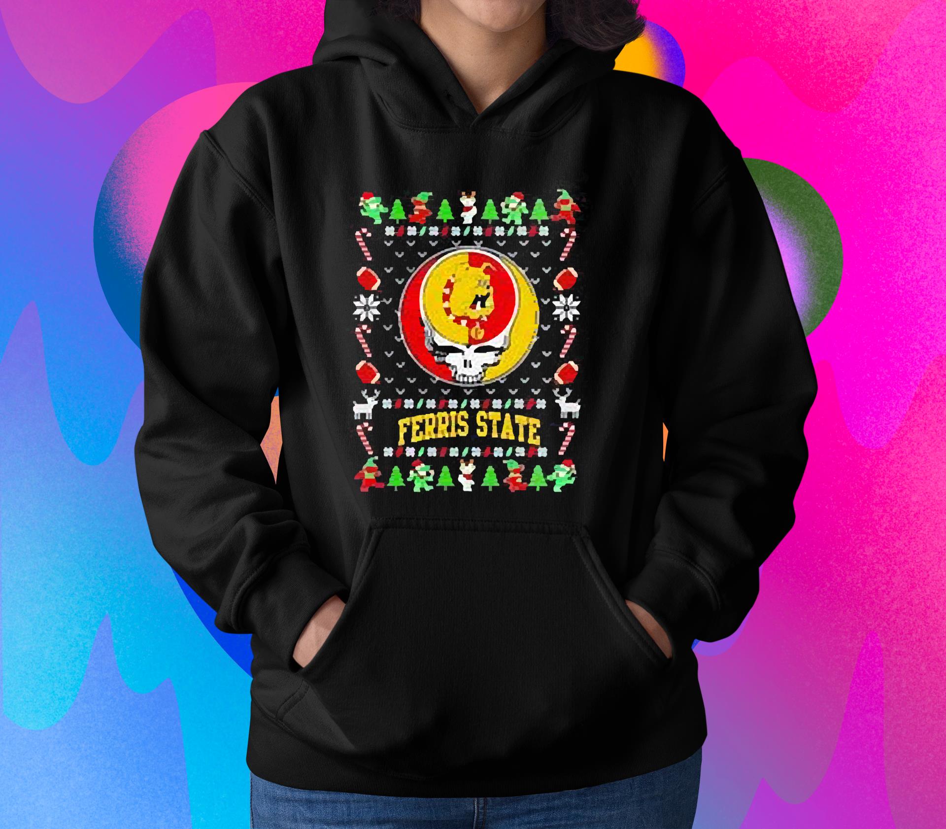 Ferris State Bulldogs Grateful Dead ugly Christmas shirt 97 nurseteeshirt News