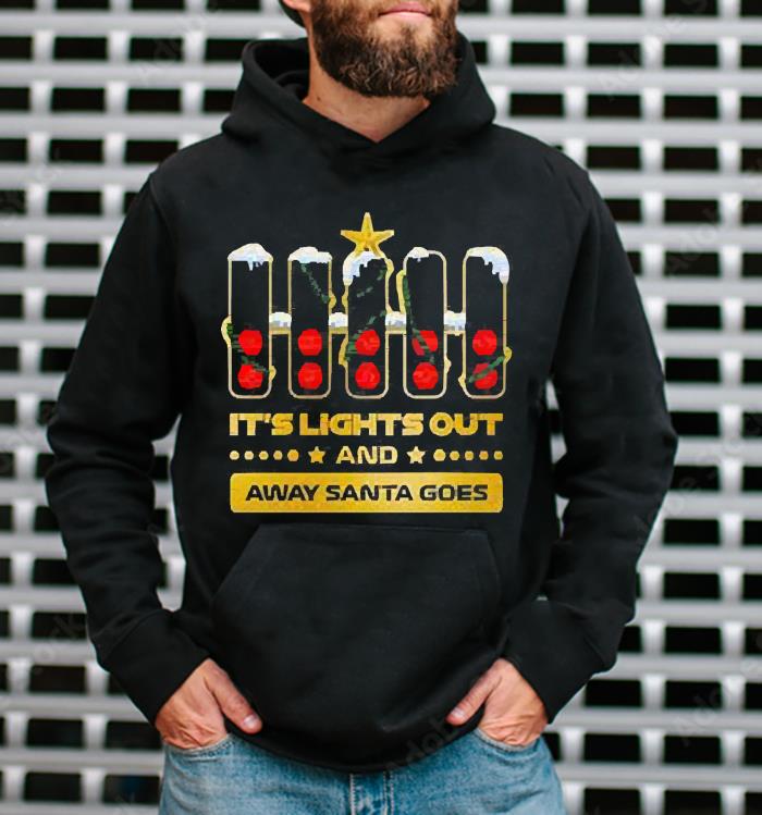 It’s lights out and away santa goes Xmas collection shirt 1 Nursedaytee News