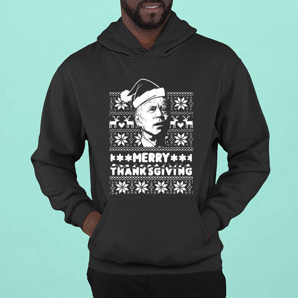 l2111 joe biden ugly christmas sweater merry thanksgiving happy holiday 2022 shirt hoodie - Joe Biden Ugly Christmas Sweater Merry Thanksgiving Happy Holiday 2022 Shirt