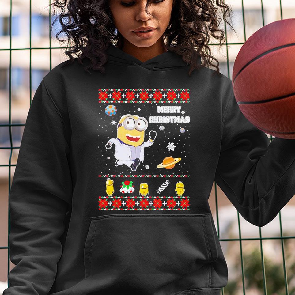 Minions Funny Ugly Merry Christmas shirt 10 World Cup