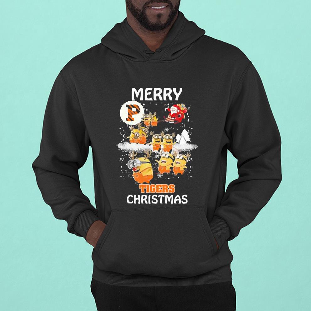 l2311 minion princeton tigers merry christmas shirt hoodie - Minion Princeton Tigers Merry Christmas shirt