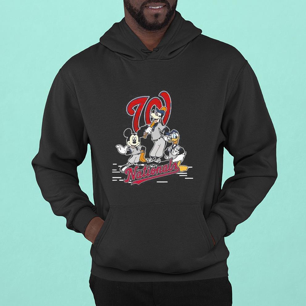 Mlb Washington Nationals Teams Mickey Goofy Donald shirt l2311 mlb washington nationals teams mickey goofy donald shirt hoodie - Mlb Washington Nationals Teams Mickey Goofy Donald shirt
