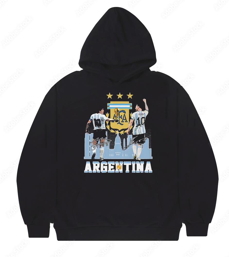 Argentina Maradona And Messi Signatures shirt 99 Gameofthronesteeshirt News