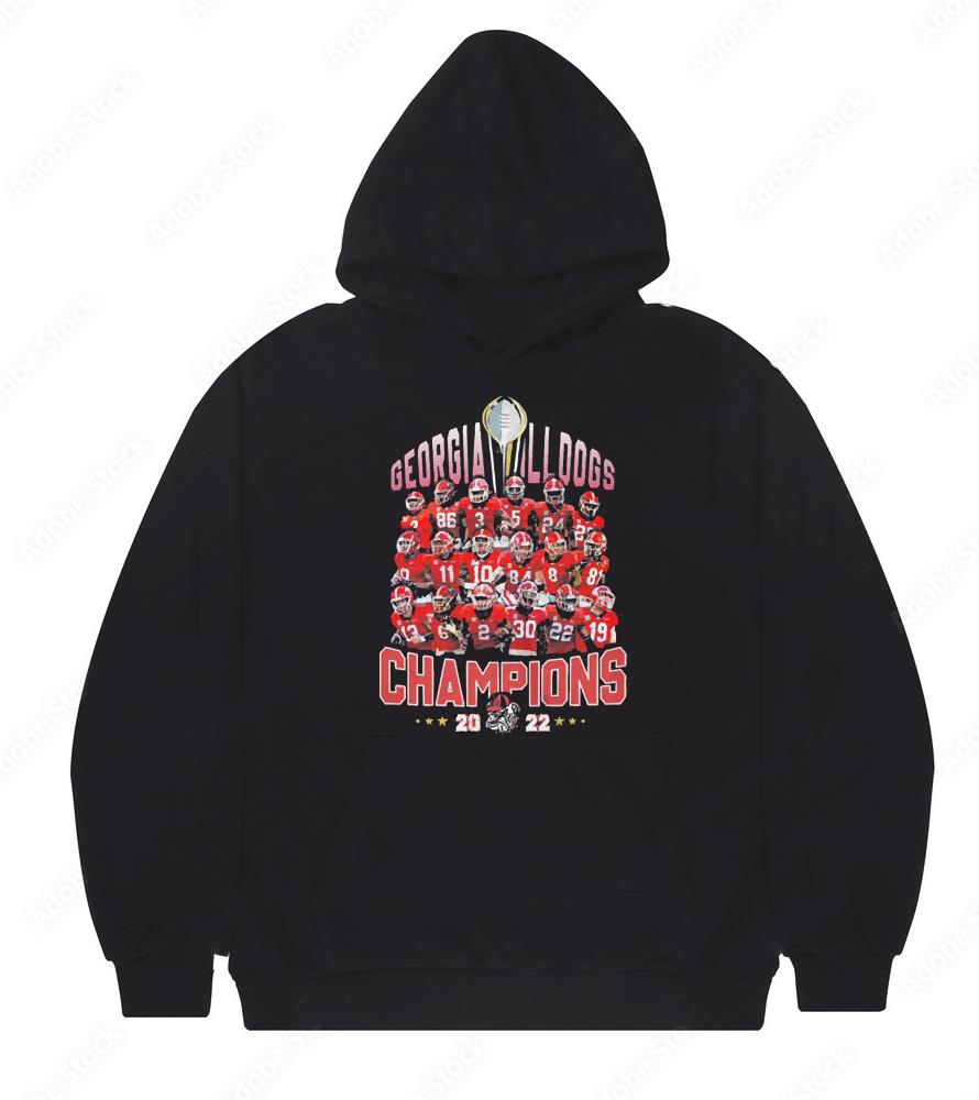 Georgia Bulldogs Team Football Champions 2022 shirt 85 nurseteeshirt News