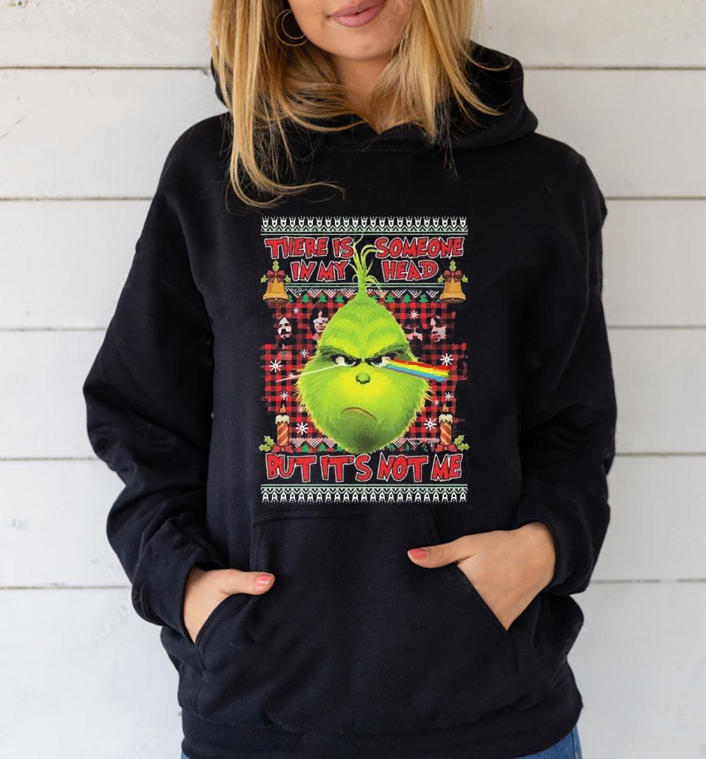 l2412 the grinch pink floyd there is someone in my head but it s not me ugly christmas shirt hoodie - The Grinch Pink Floyd There Is Someone In My Head But It’s Not Me Ugly Christmas Shirt
