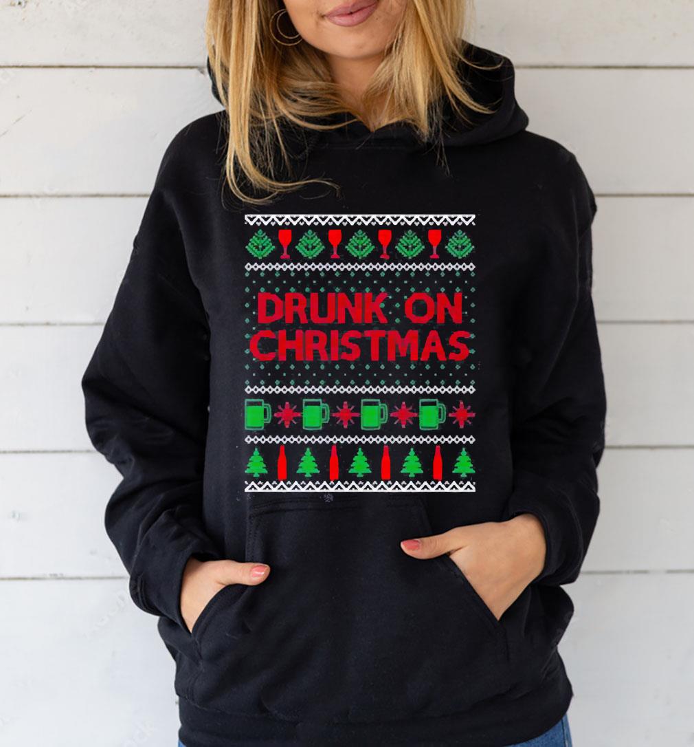 l2412 tyler hilton drunk on ugly christmas 2022 shirt hoodie - Tyler Hilton Drunk On Ugly Christmas 2022 Shirt