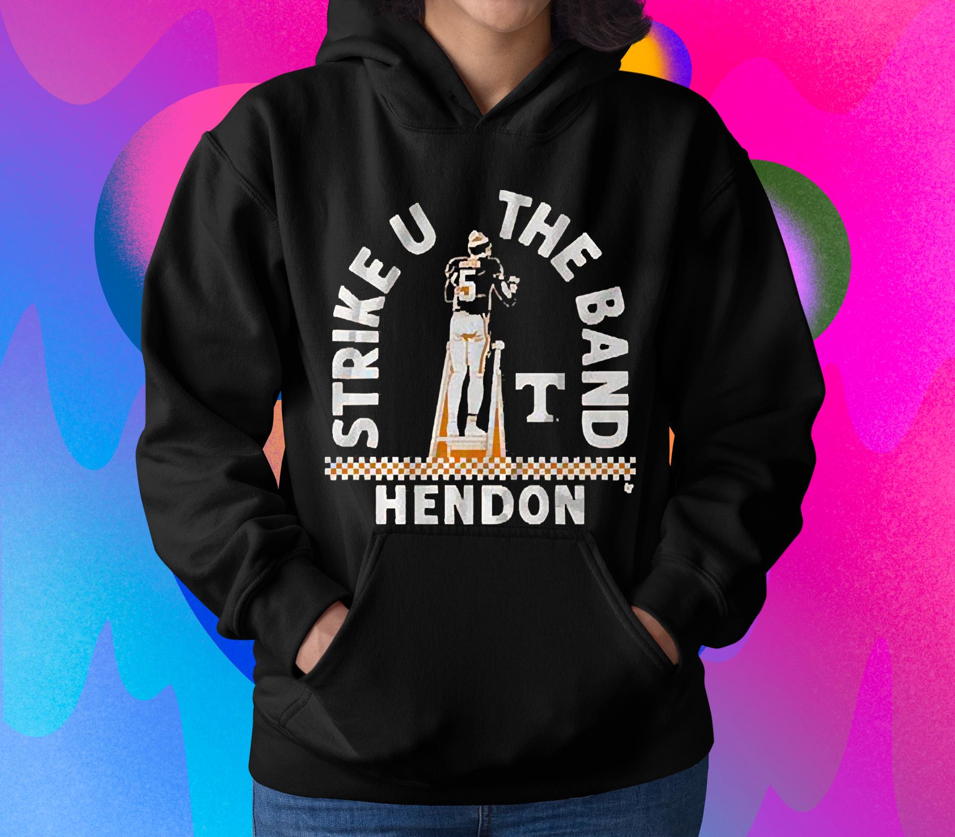 Tennessee Volunteers Strike Up The Band Hendon Hooker Shirt 1 Nursedaytee News