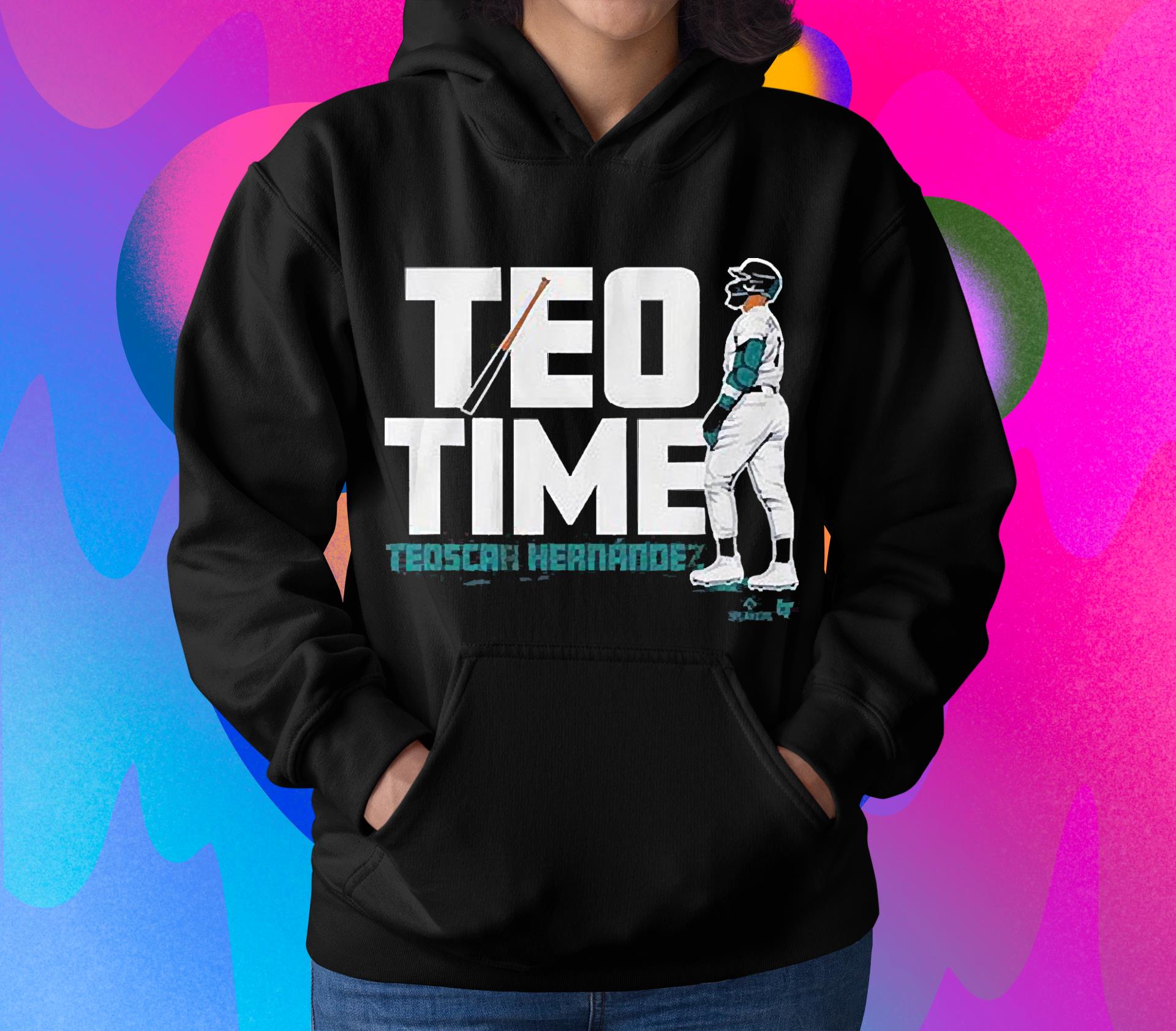 Teoscar Hernandez Teo Time Seattle Mariners shirt 54 Merry Christmas