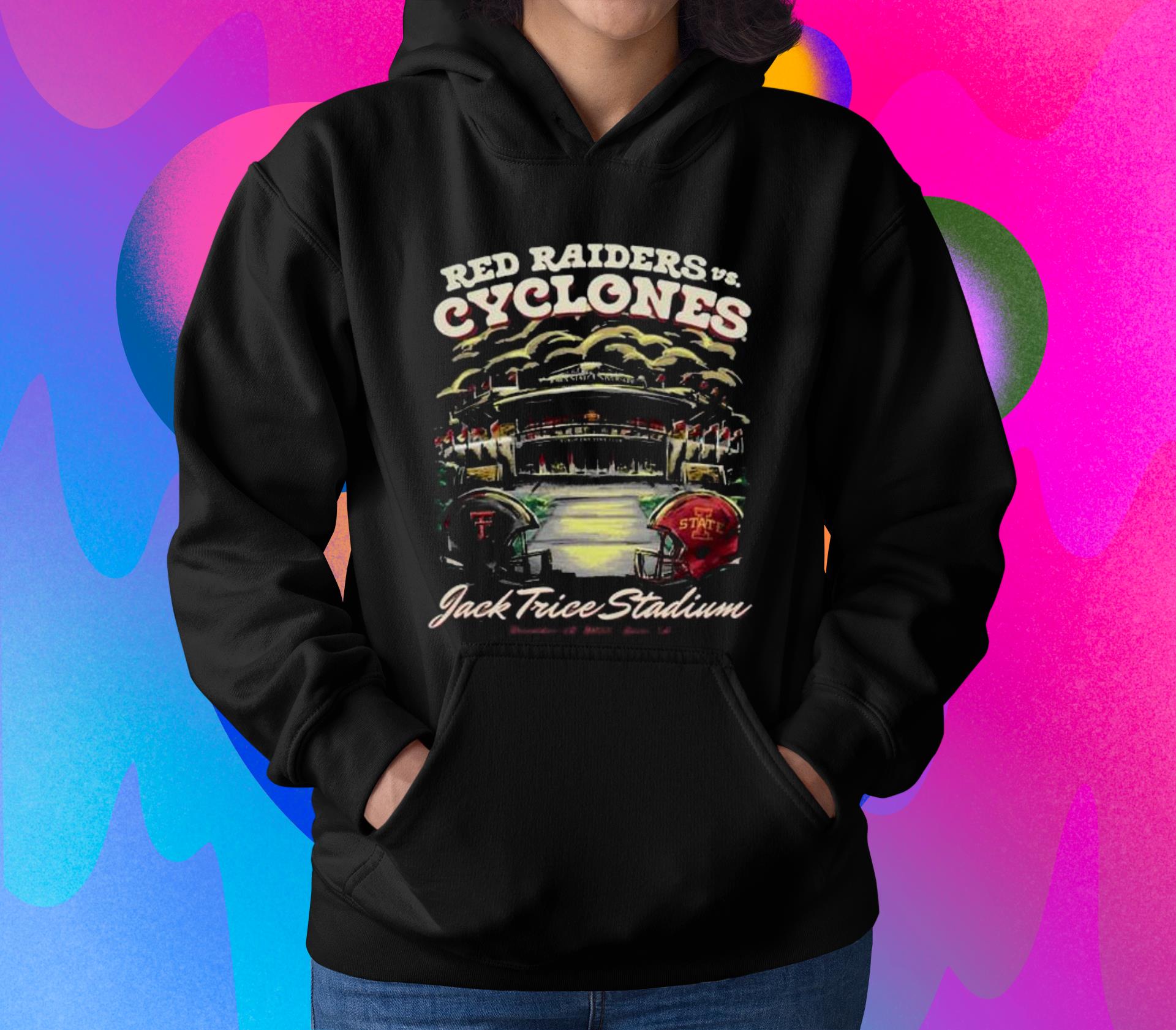 l2611 texas tech vs iowa state cyclones jack trice stadium 2022 game day shirt hoodie - Texas Tech Vs Iowa State Cyclones Jack Trice Stadium 2022 Game Day shirt