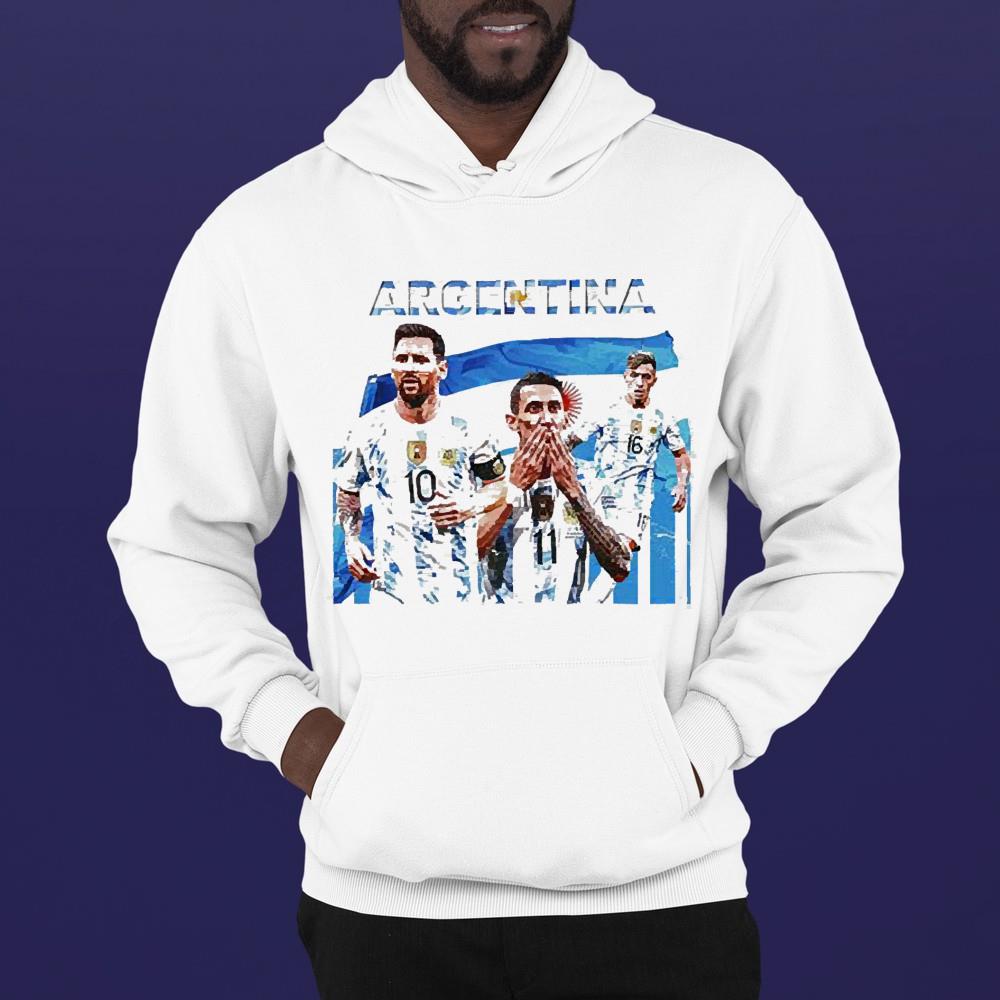 l2612 new argentina world cup 2022 shirt hoodie - New Argentina World Cup 2022 shirt