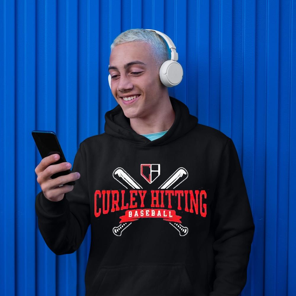 Chris Curley Hitting Logo Baseball Shirt 1 Nursedaytee News
