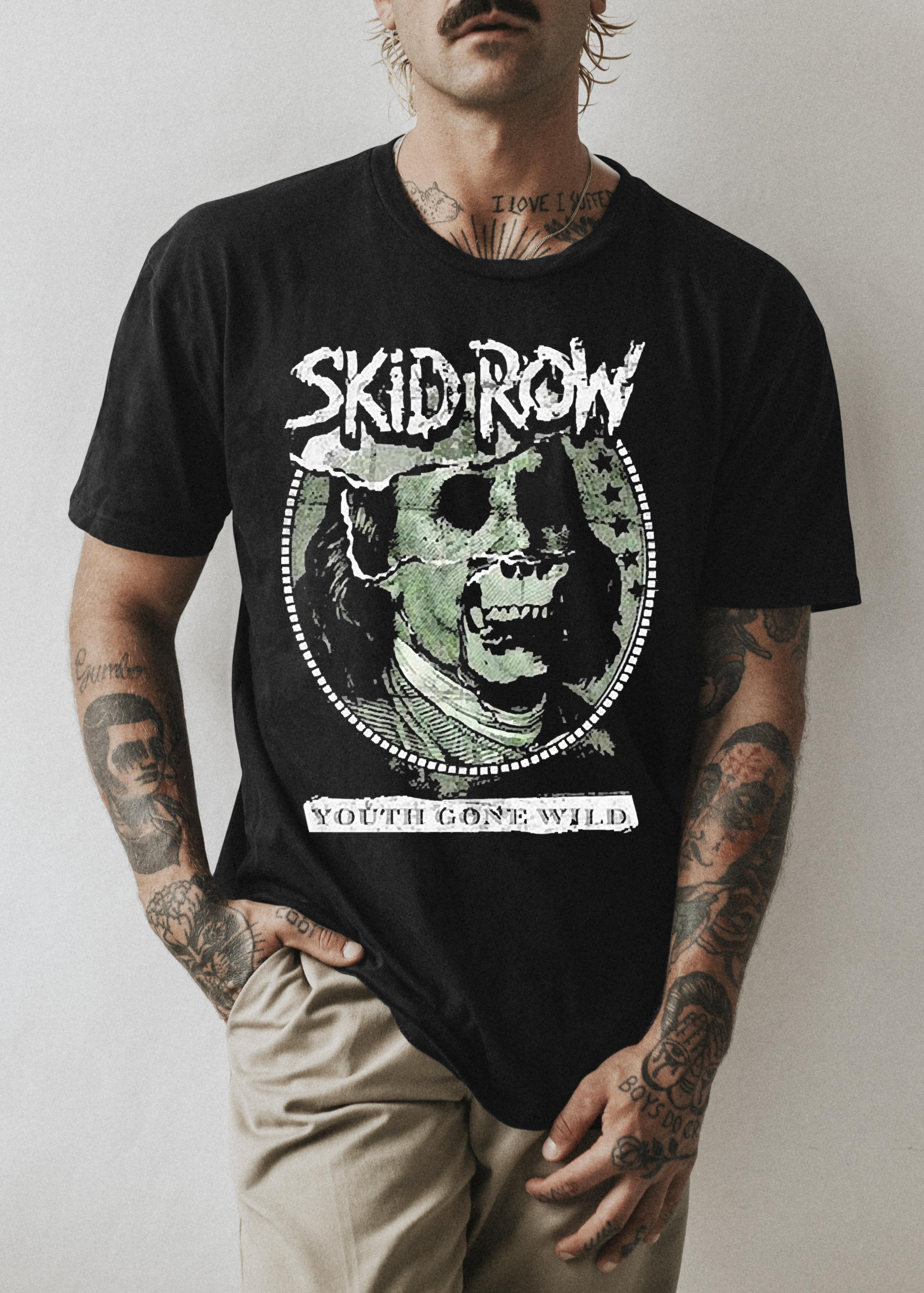 l3012 youth gone wild skid row shirt hoodie - Youth Gone Wild Skid Row Shirt