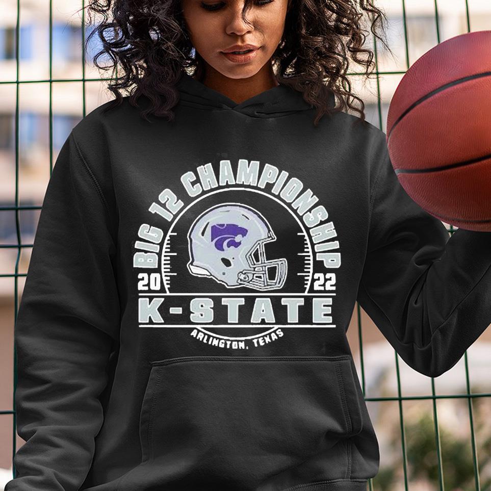 l3112 kstate wildcats 2022 big 12 football champions score shirt hoodie - K-state Wildcats 2022 Big 12 Football Champions Score Shirt