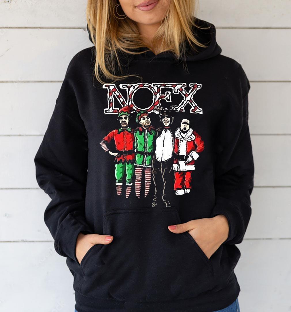 Nofx Christmas Shirt l312 nofx christmas shirt hoodie - Nofx Christmas Shirt