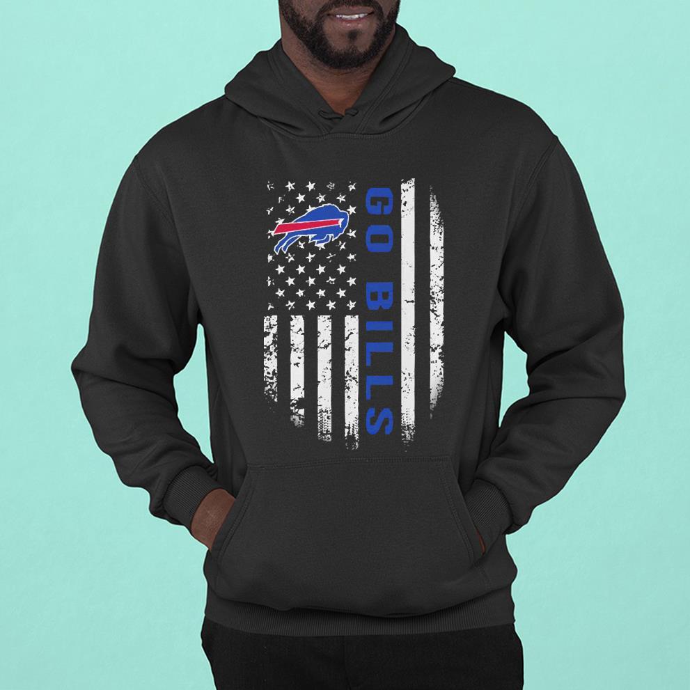 l411 buffalo bills go bills with flag american 2022 shirt hoodie - Buffalo Bills Go Bills With Flag American 2022 Shirt