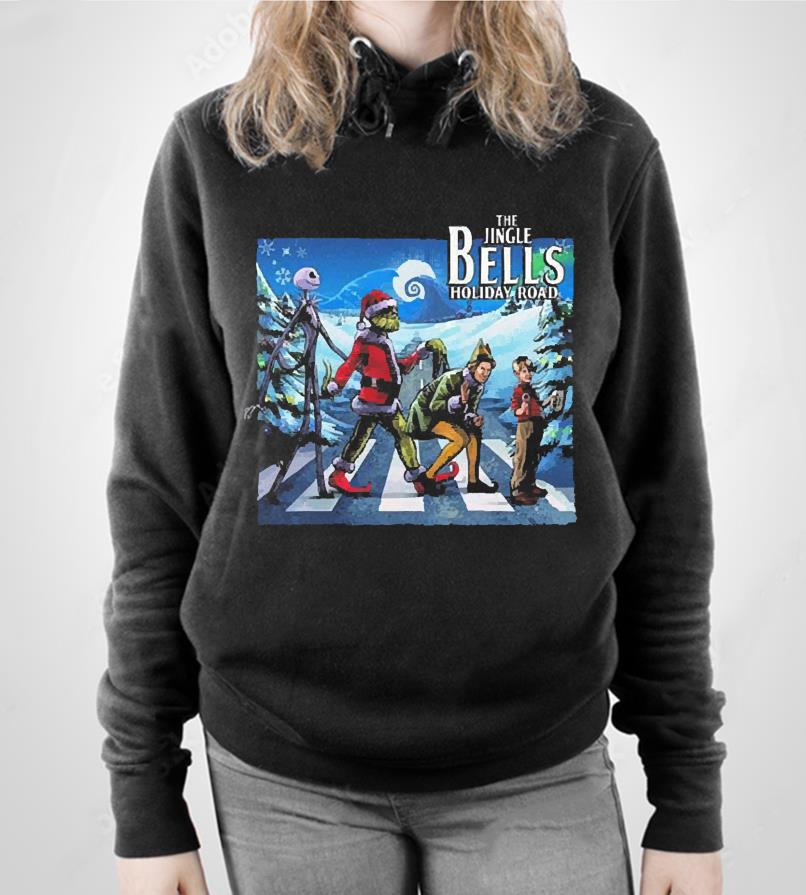 l912 the jingle bells holiday road christmas shirt hoodie - The Jingle Bells Holiday Road Christmas Shirt