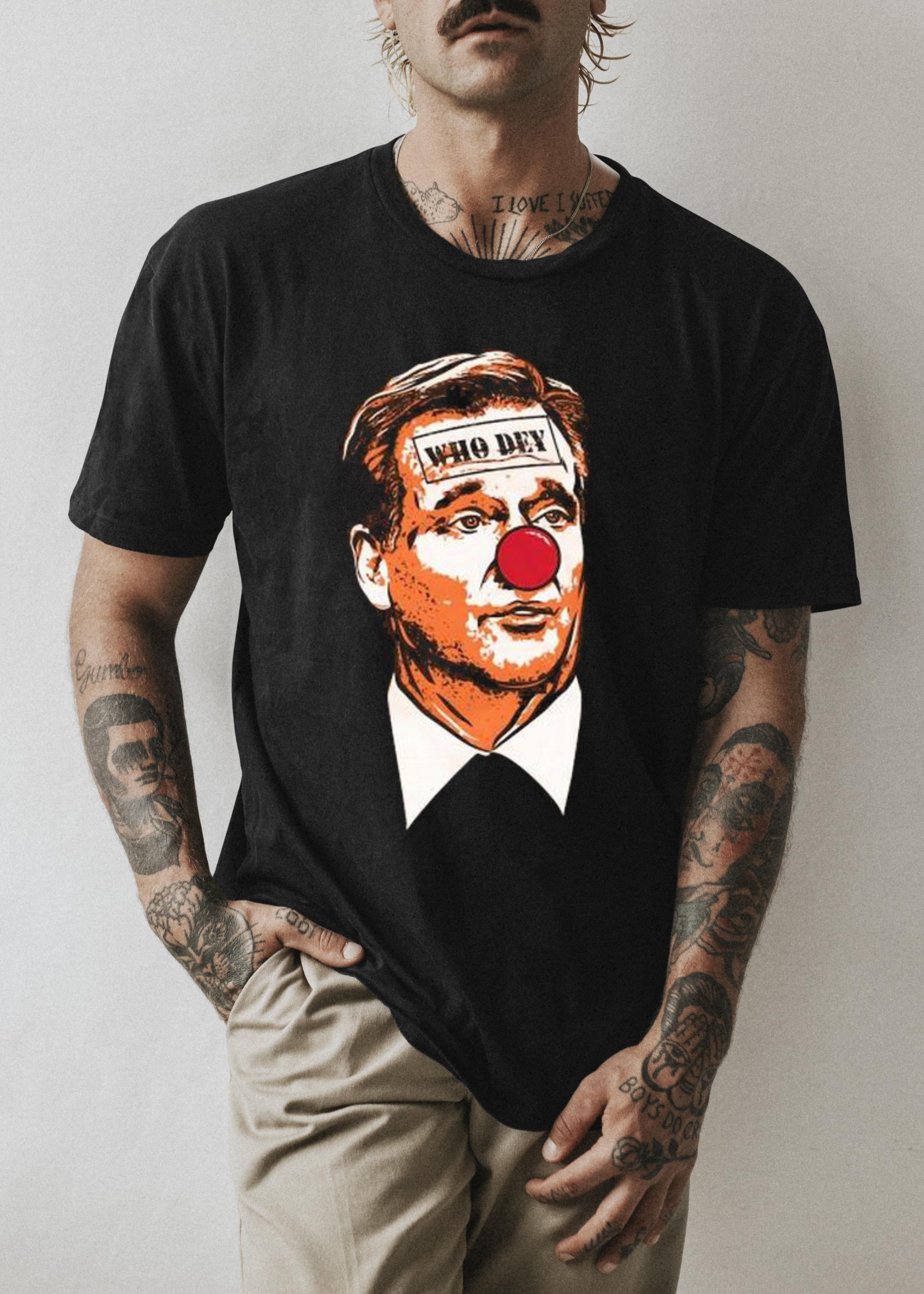 Cin Clown Who Dey Shirt 1