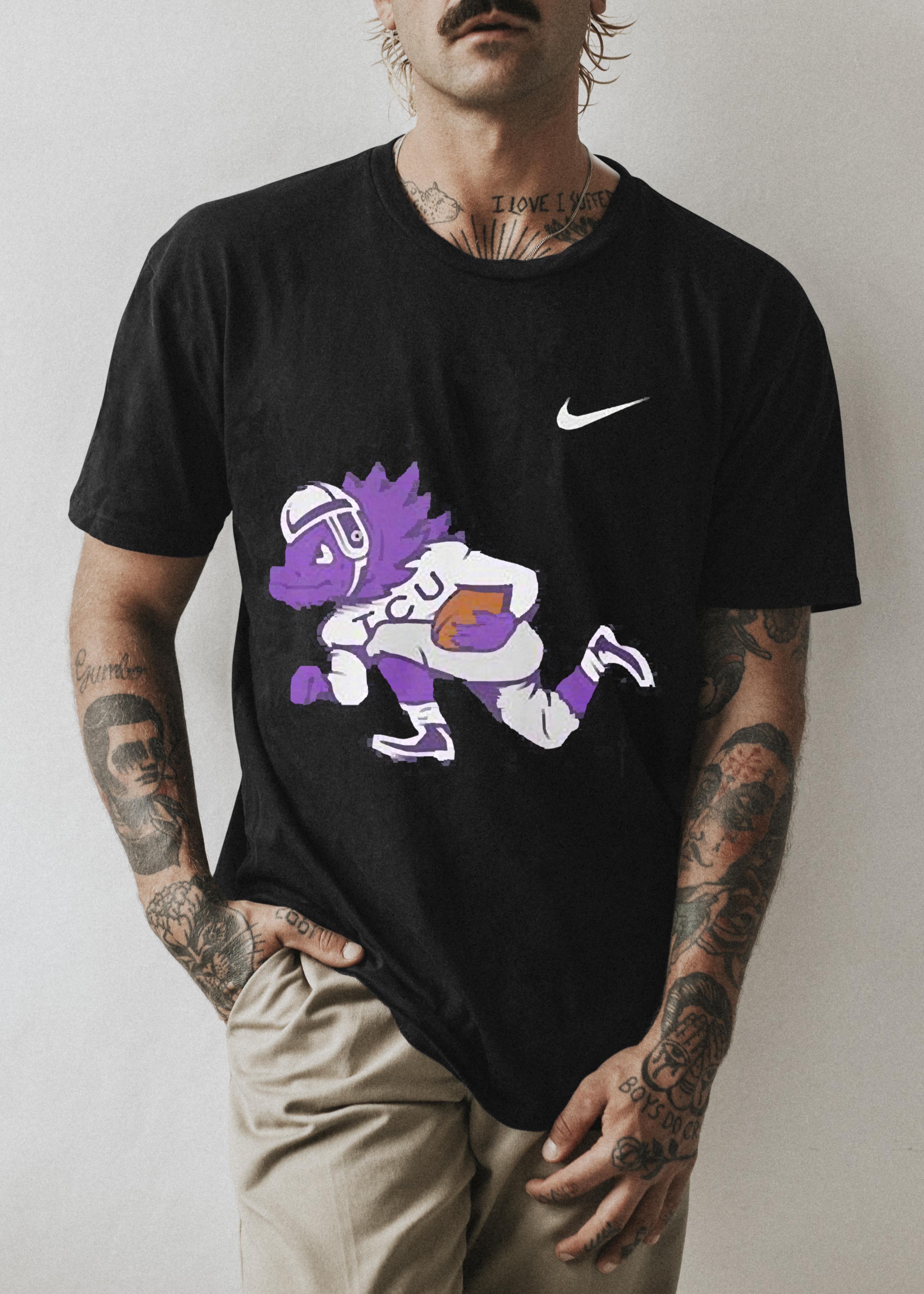m101 go tcu horned frogs mascot nike shirt hoodie - Go Tcu Horned Frogs Mascot Nike Shirt