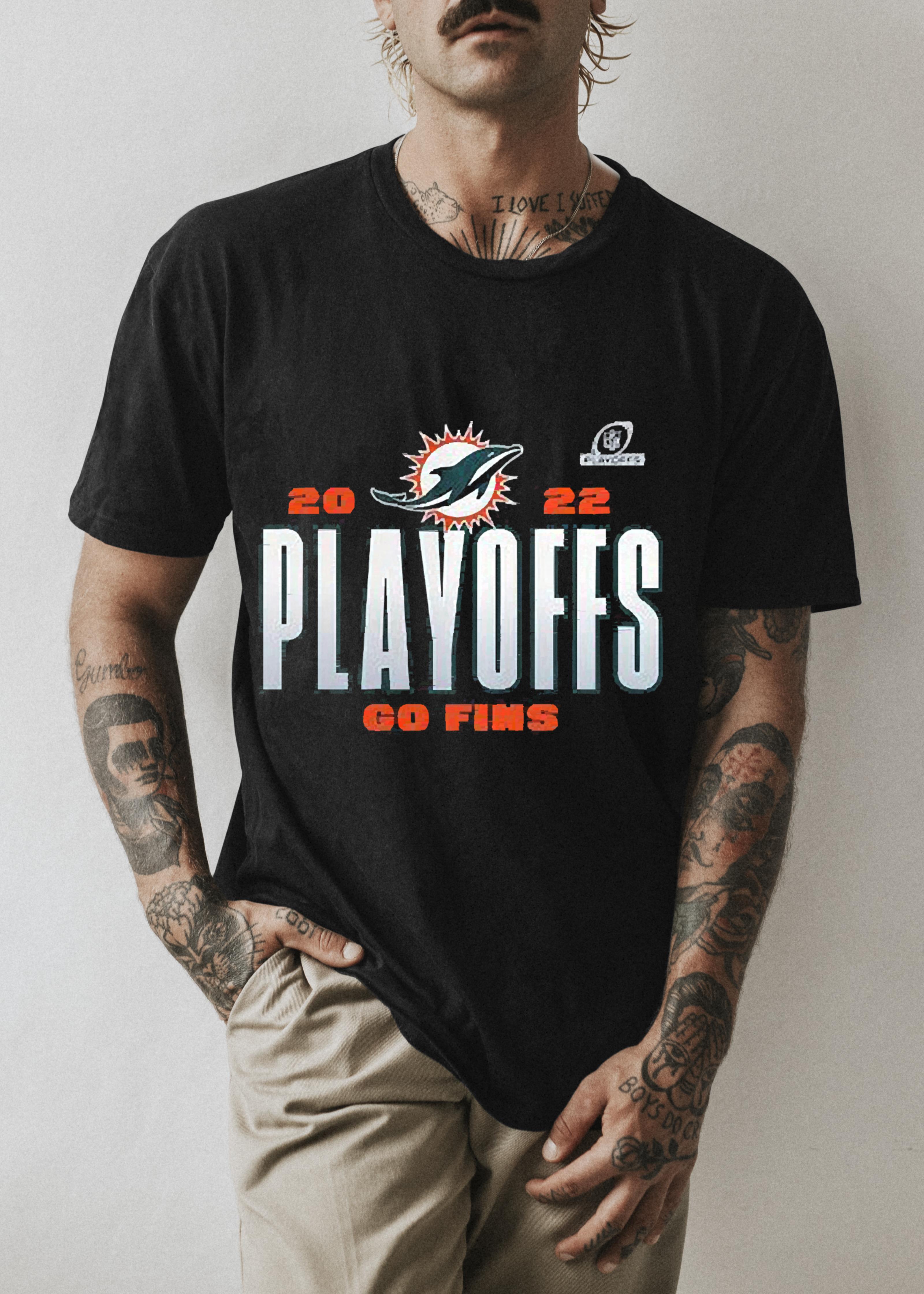 Miami Dolphins 2022 NFL Playoffs Our Time Go Fins Shirt 1