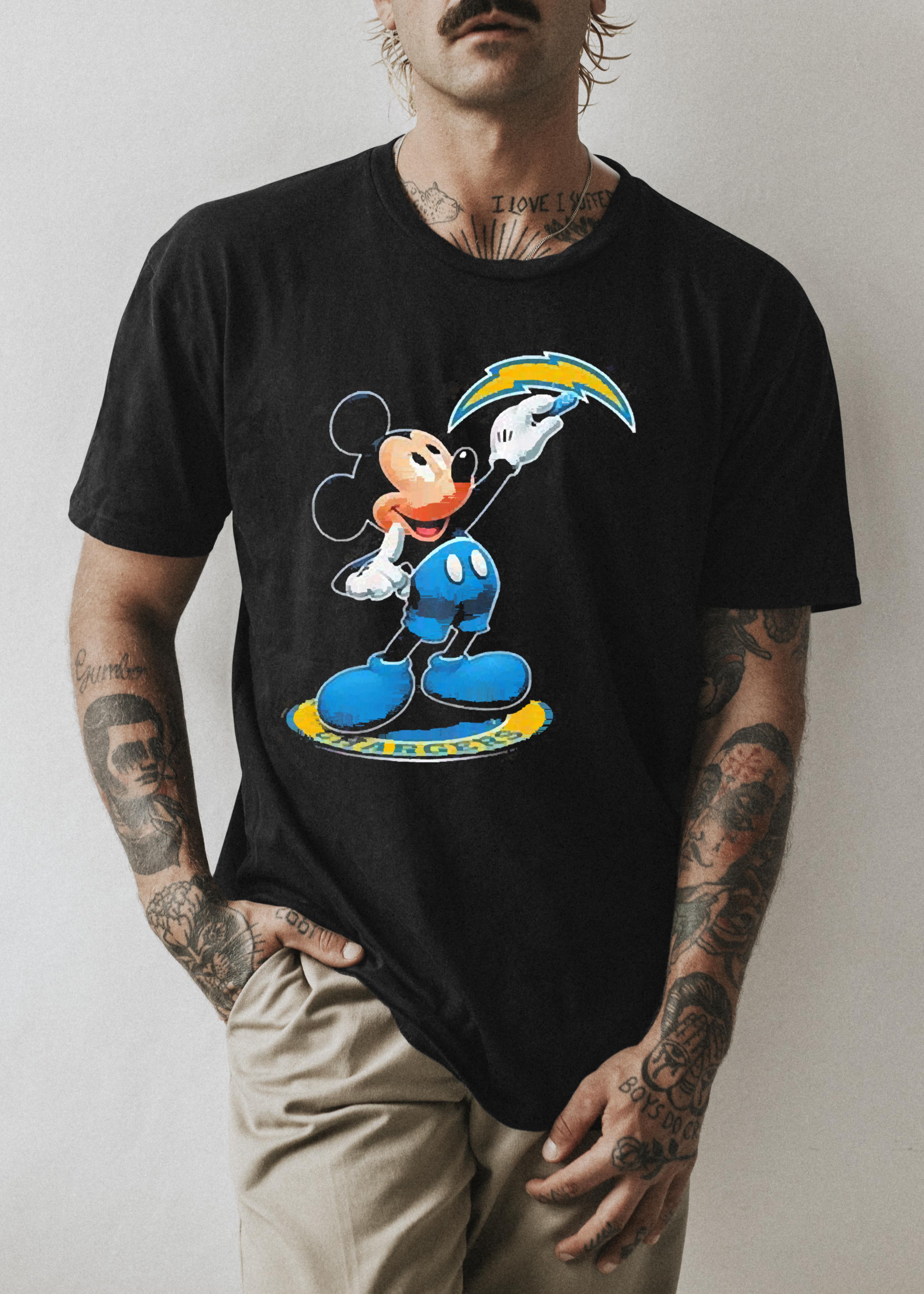 Mickey Mouse Nfl las Nfl los angeles logo 2023 shirt 1 Thebeatlestshirt News