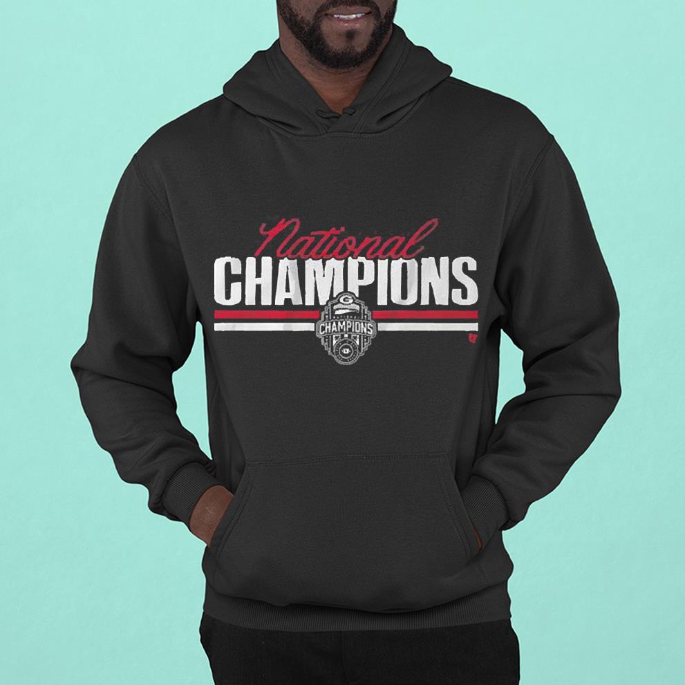 m111 georgia bulldogs football national champions script shirt hoodie - Georgia Bulldogs Football National Champions Script Shirt
