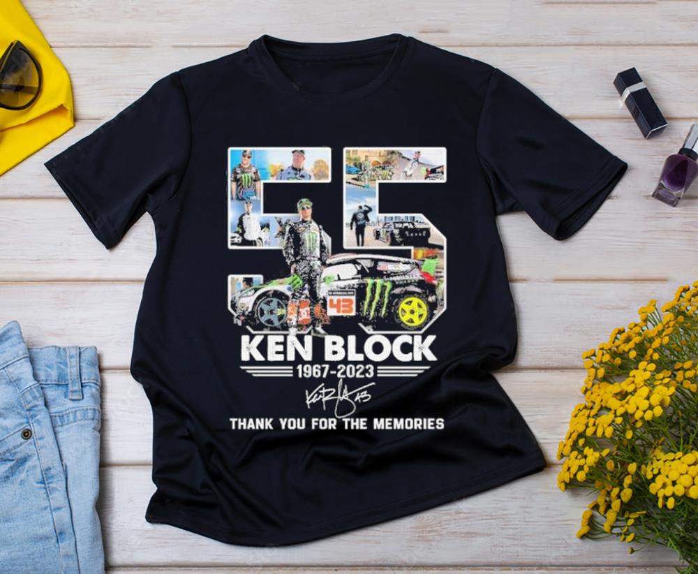 Adesivo Ken Block RIP 1967-2023 – Decalcomania Oro Metallizzato 20x5 Cm Per Auto, Moto E Casco