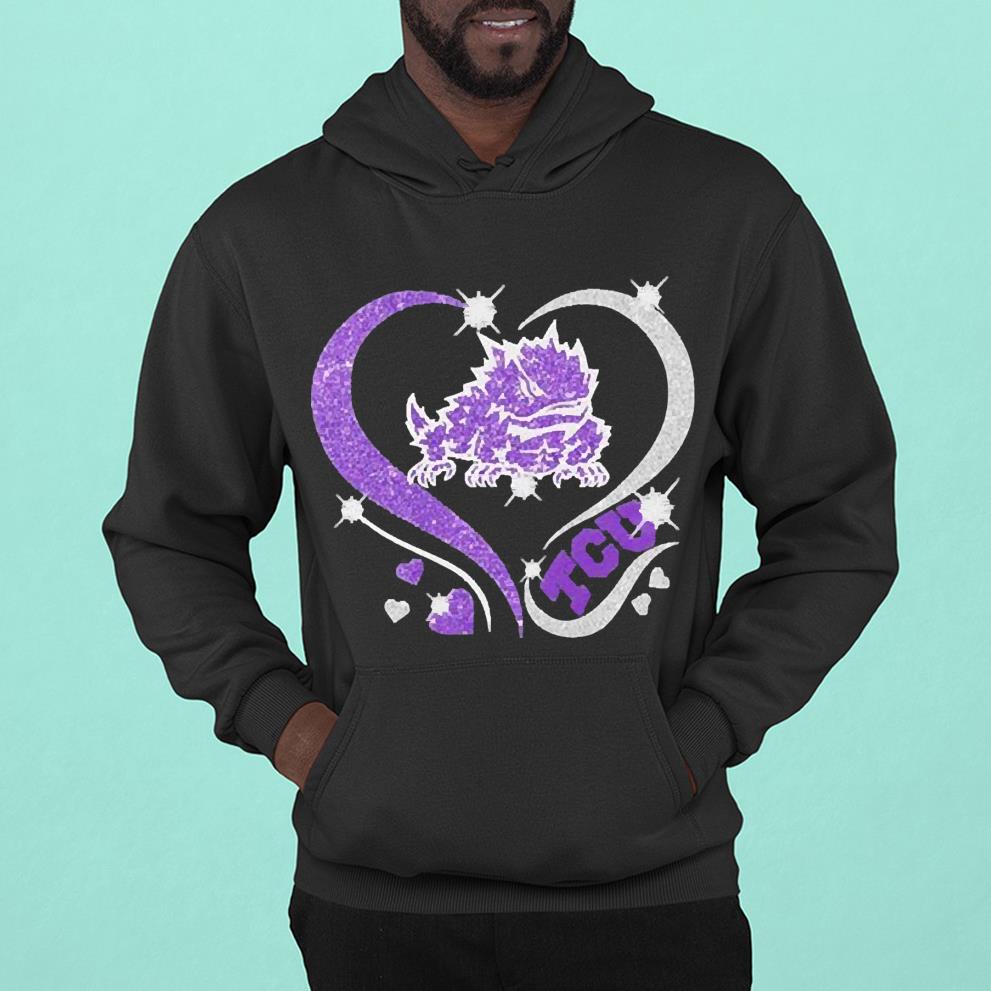 TCU Horned Frogs heart 2023 shirt 1