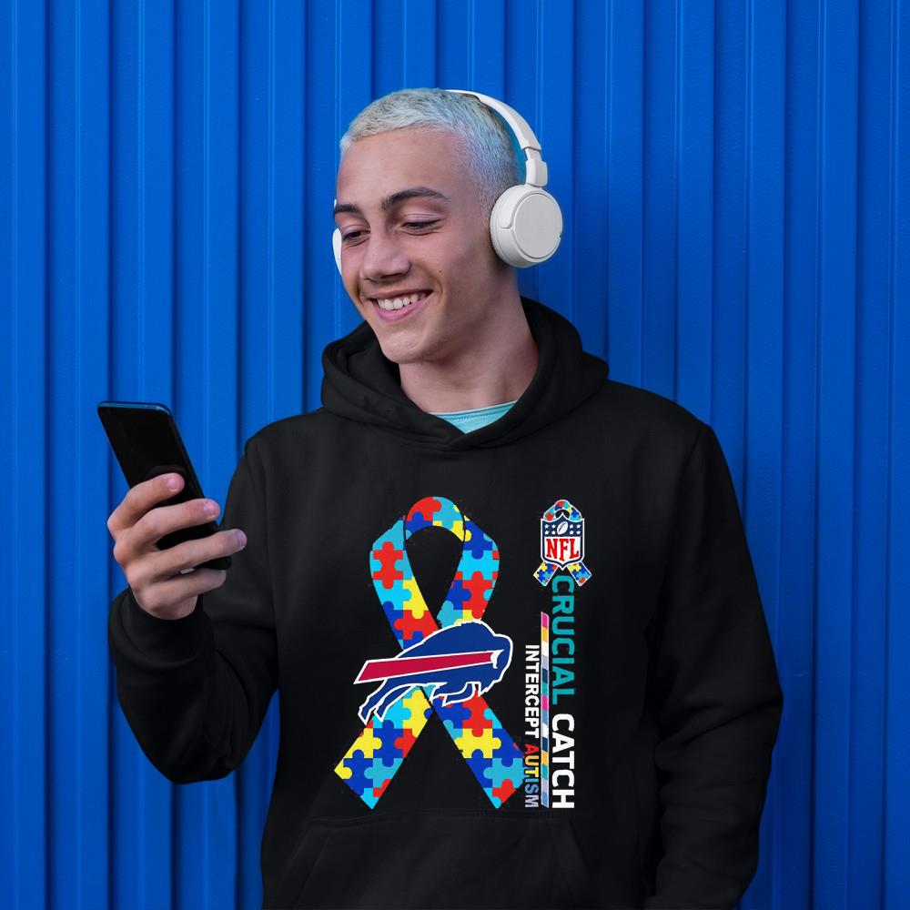 Buffalo Bills Crucial Catch Intercept Autism shirt 1