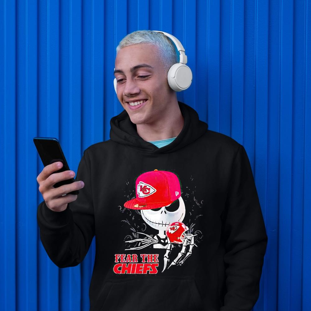 Jack Skellington fear the Chiefs shirt 1