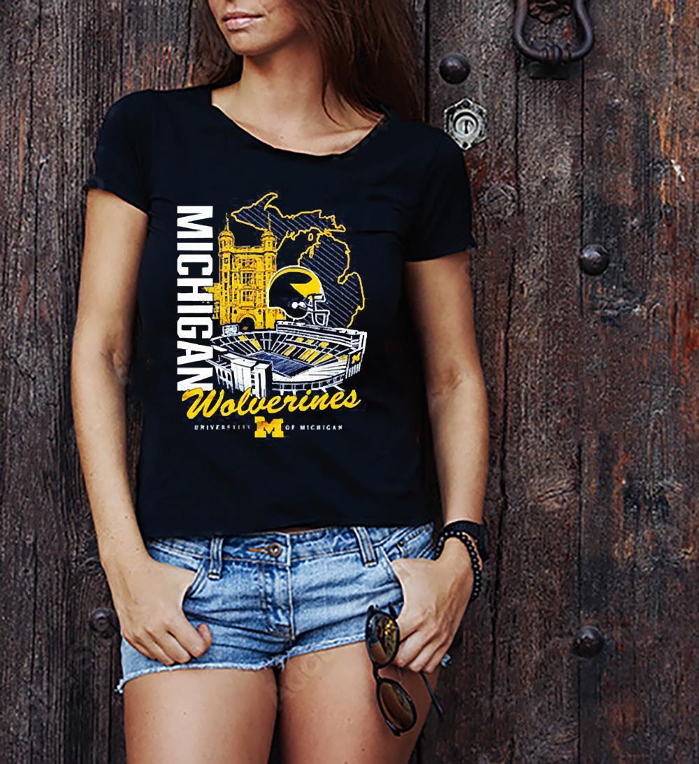 Michigan Wolverine Collage University M Of Michgan Shirt 3 Michigan Wolverine Collage University M Of Michgan Shirt 4