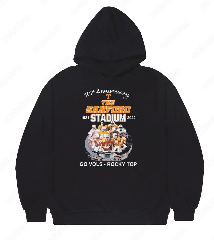 Tennessee Volunteers 101st Anniversary The sanford Stadium 1921-2022 Goal Vols Rocky Top shirt