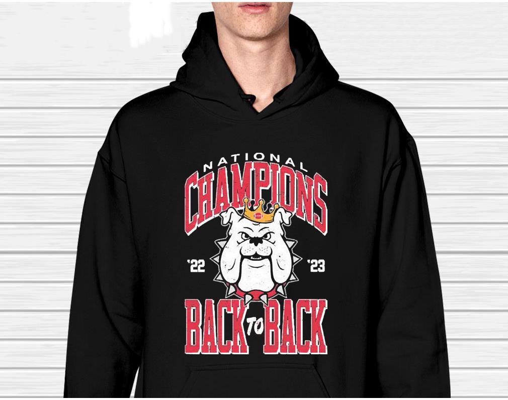 m121 georgia bulldogs national champions 2023 back to back gauge shirt hoodie - Georgia bulldogs national champions 2023 back to back gauge shirt