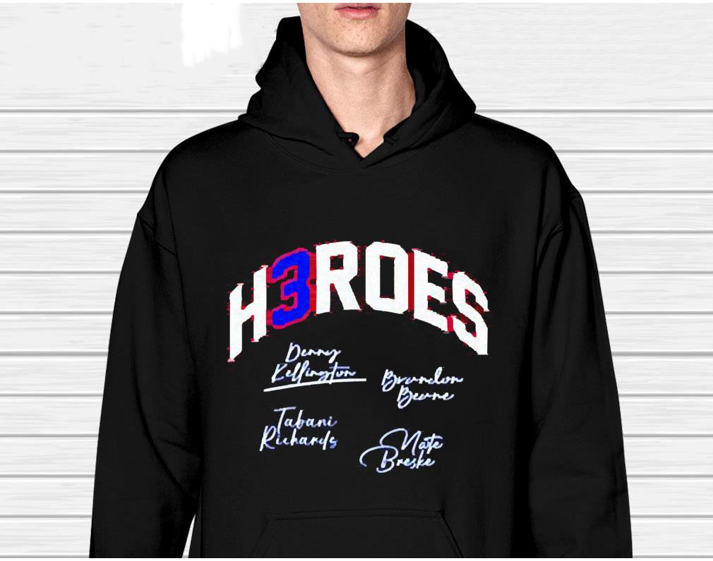 H3roes Denny Kellington Brandon Beane Tabani Richards Nate Breske 2023 Shirt 1
